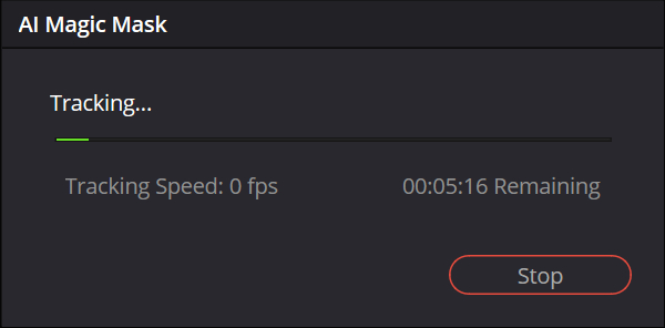 ai magic mask tracking DaVinci Resolve