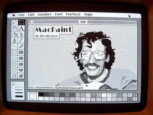 bitmap drawing software macpaint