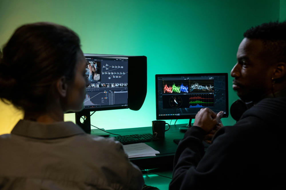 DaVinci Resolve page layout
