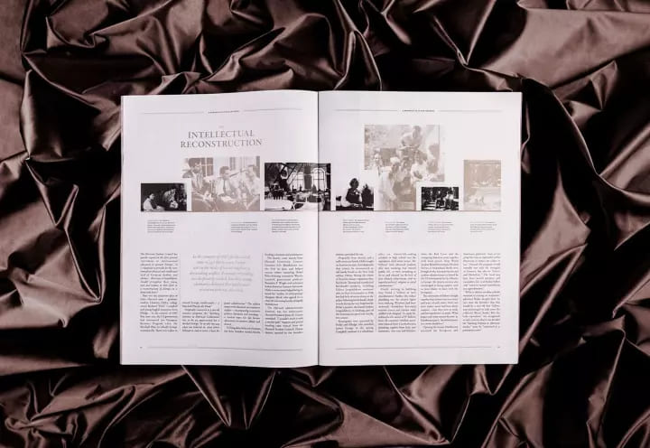 fonts and layout minimalist design