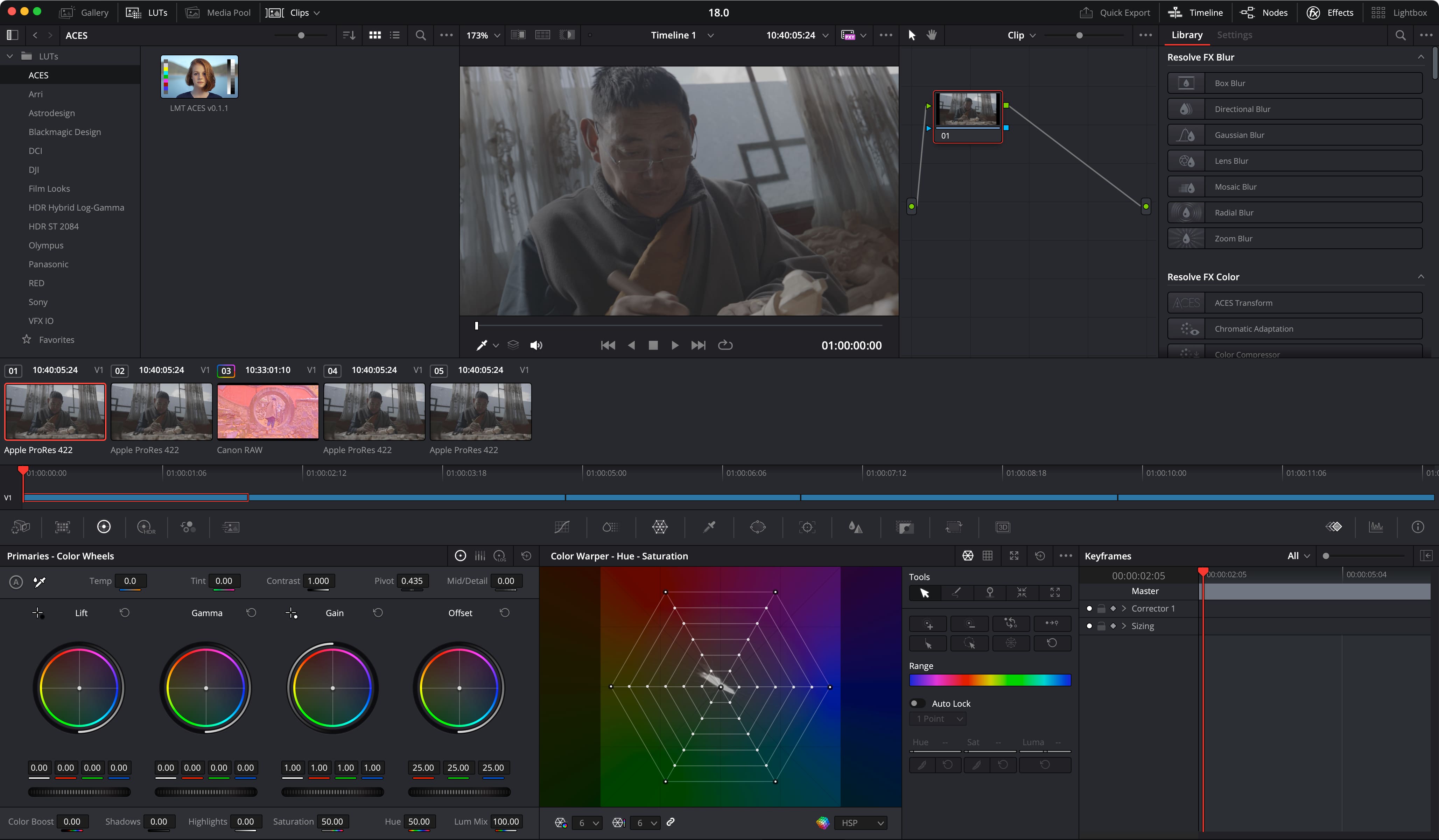 free video editing software for Mac DaVinci Resolve