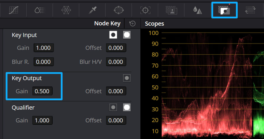how to adjust lut in DaVinci Resolve
