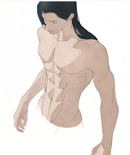 how to color upper body