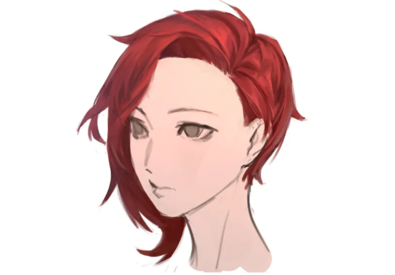 how to colorize hair in digital art