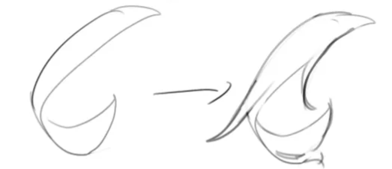 how to draw hair detail