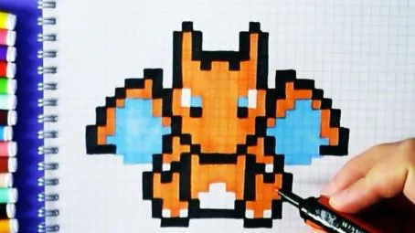 how to draw pixel art