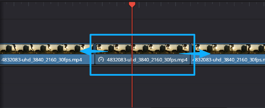 how to freeze frame in Resolve