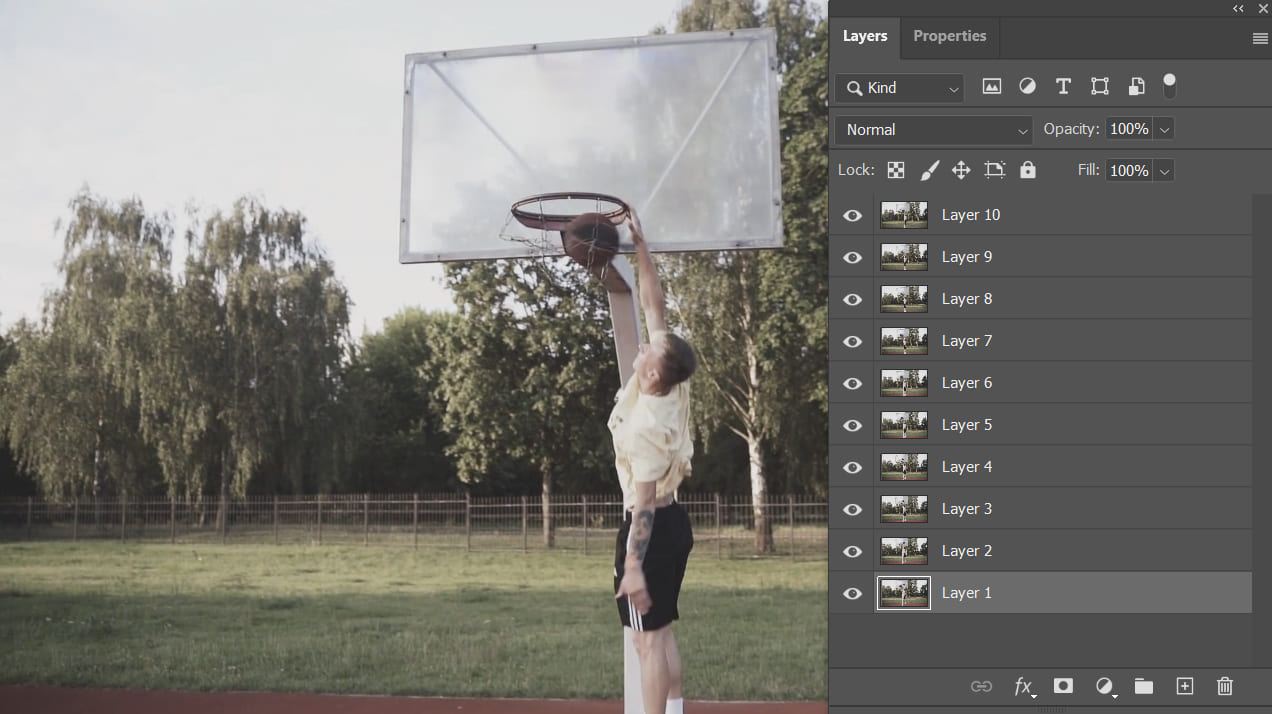 how to make video to image Photoshop