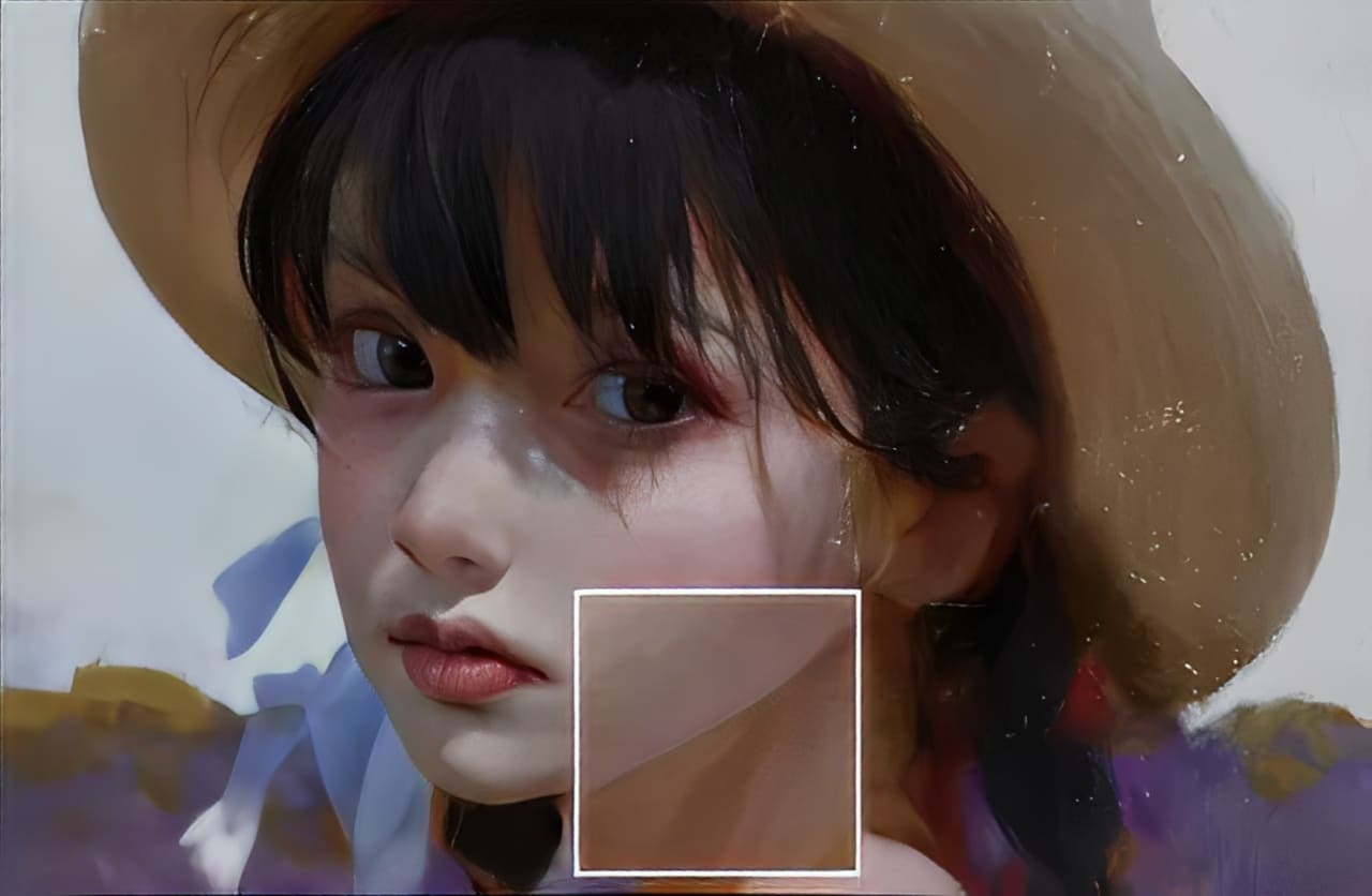 how to paint character skin
