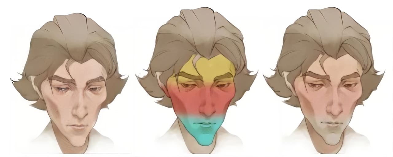 how to paint face