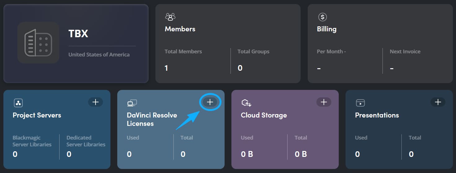 how to rent davinci resolve licenses