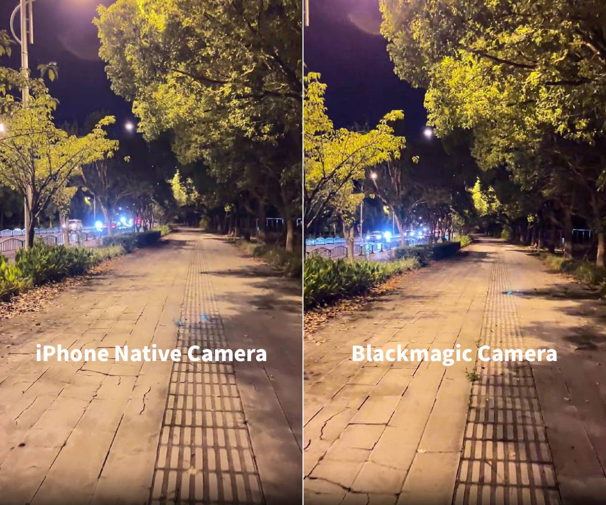 iphone camera vs blackmagic camera
