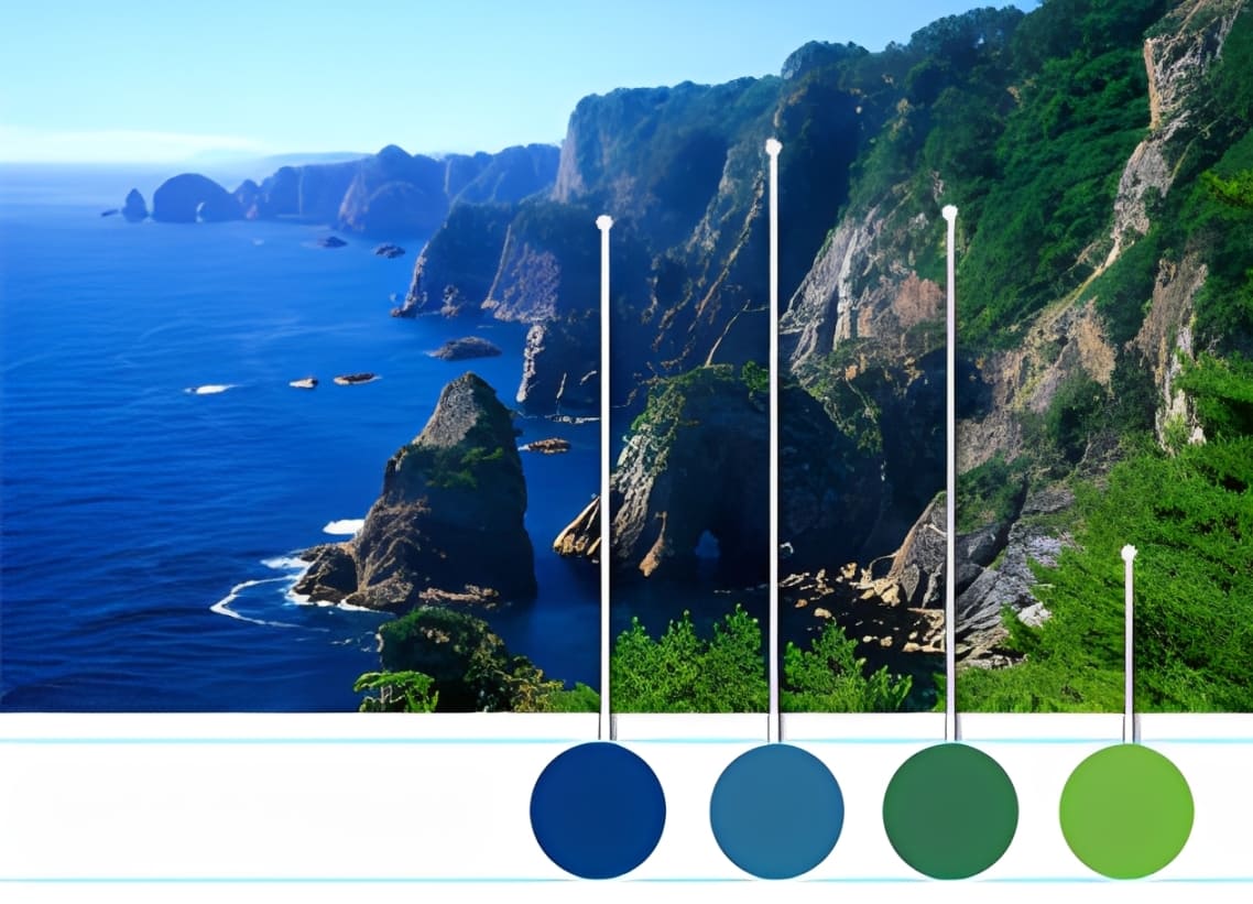 landscape photo hue shifting
