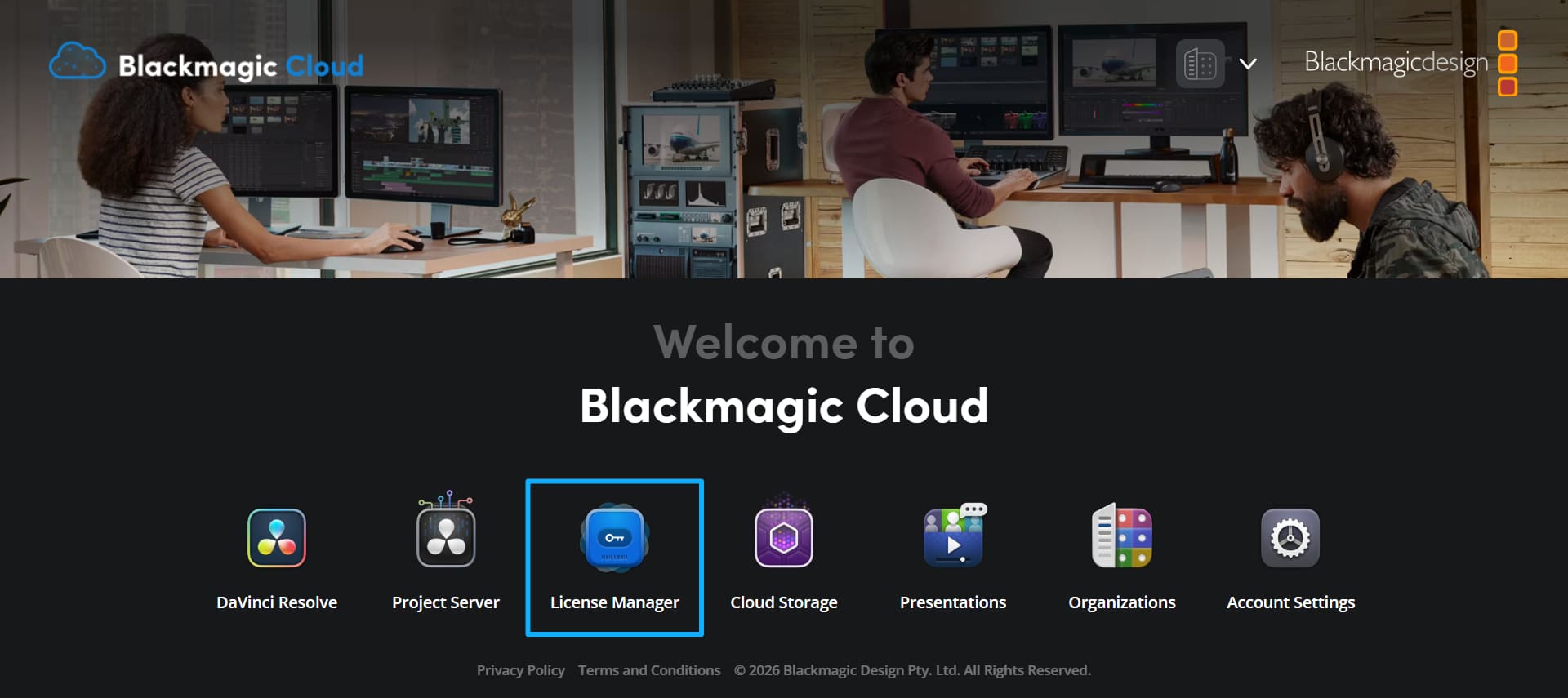License Management DaVinci Resolve