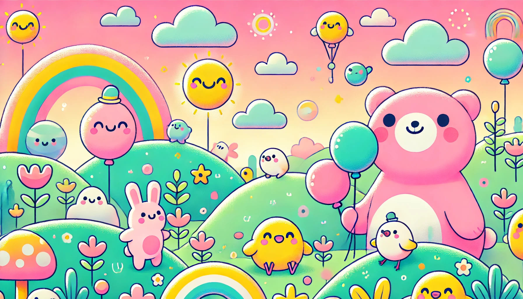 pink color illustration