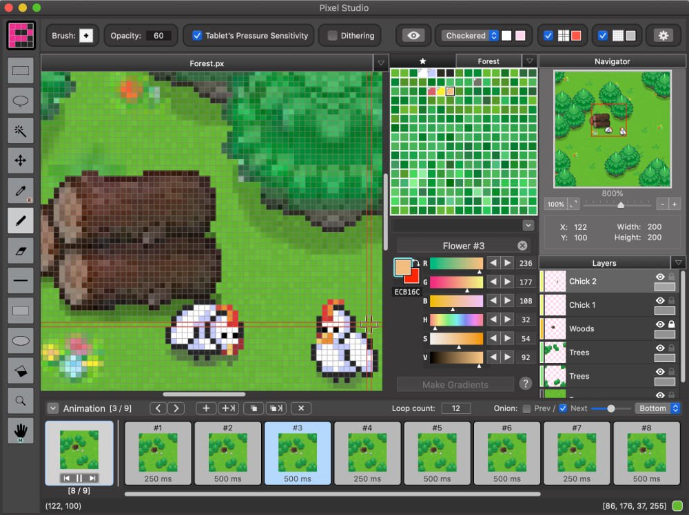 Pixel Studio pixel art software