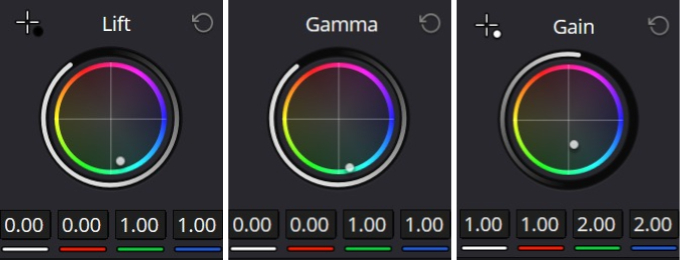 primary color wheels