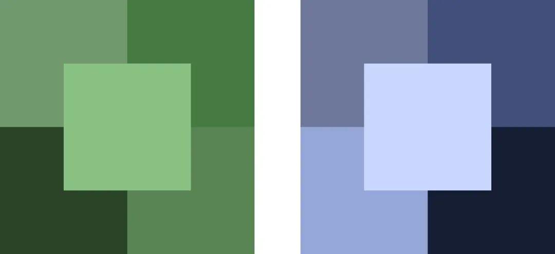 same hue color matching