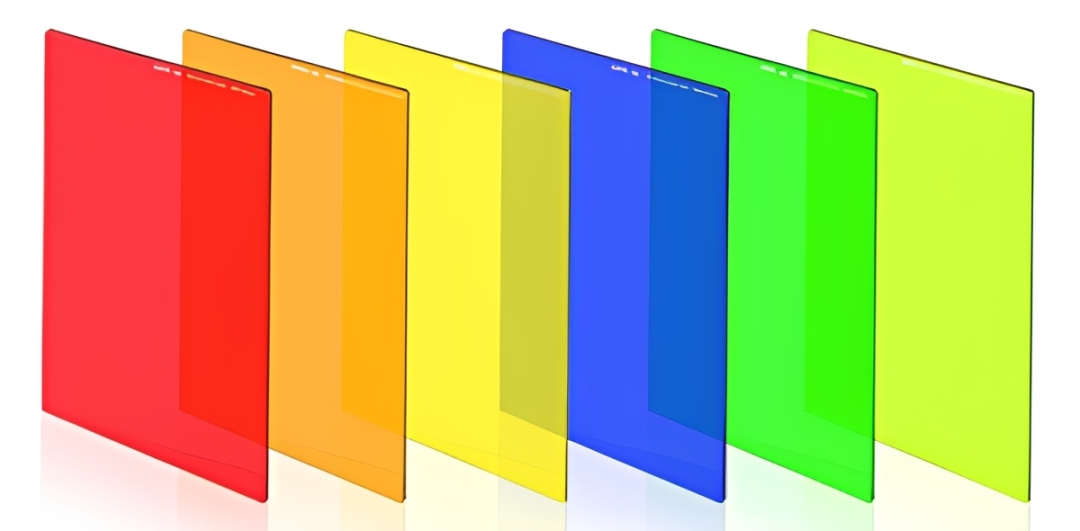 square yellow filter