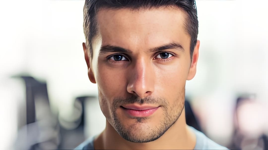 stubble beard color
