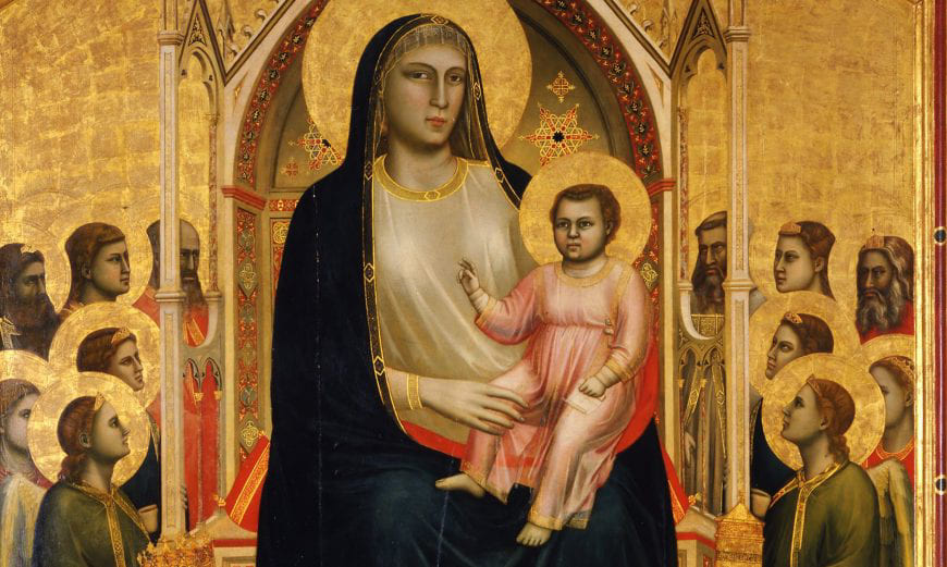 The Ognissanti Madonna and Child Enthroned