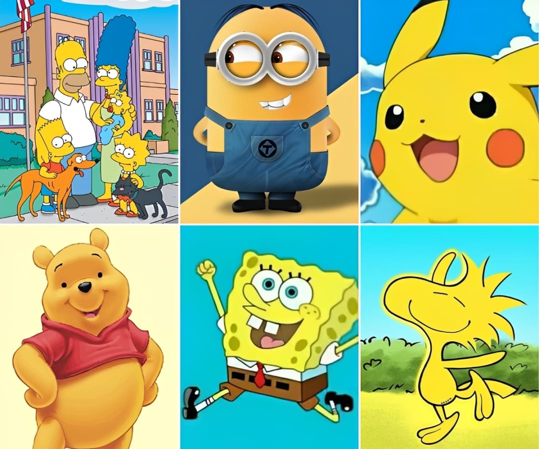 tips for design yellow cartoon character