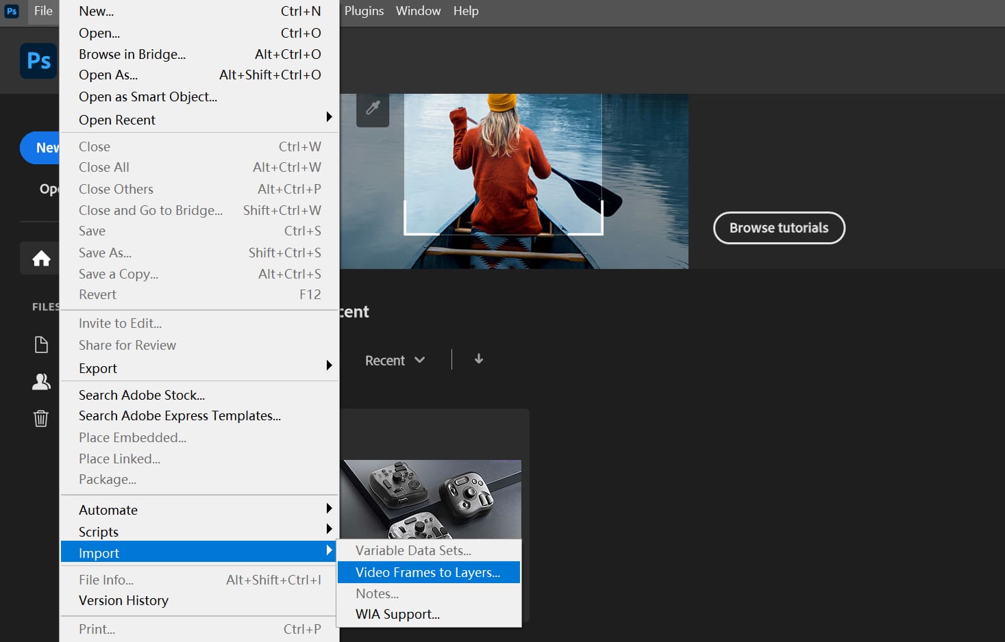 Video Frames to Layers Photoshop