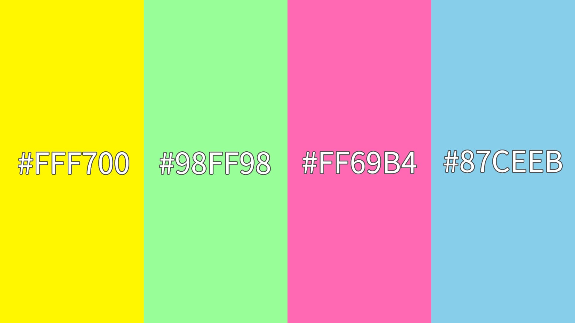 what color goes well with pink