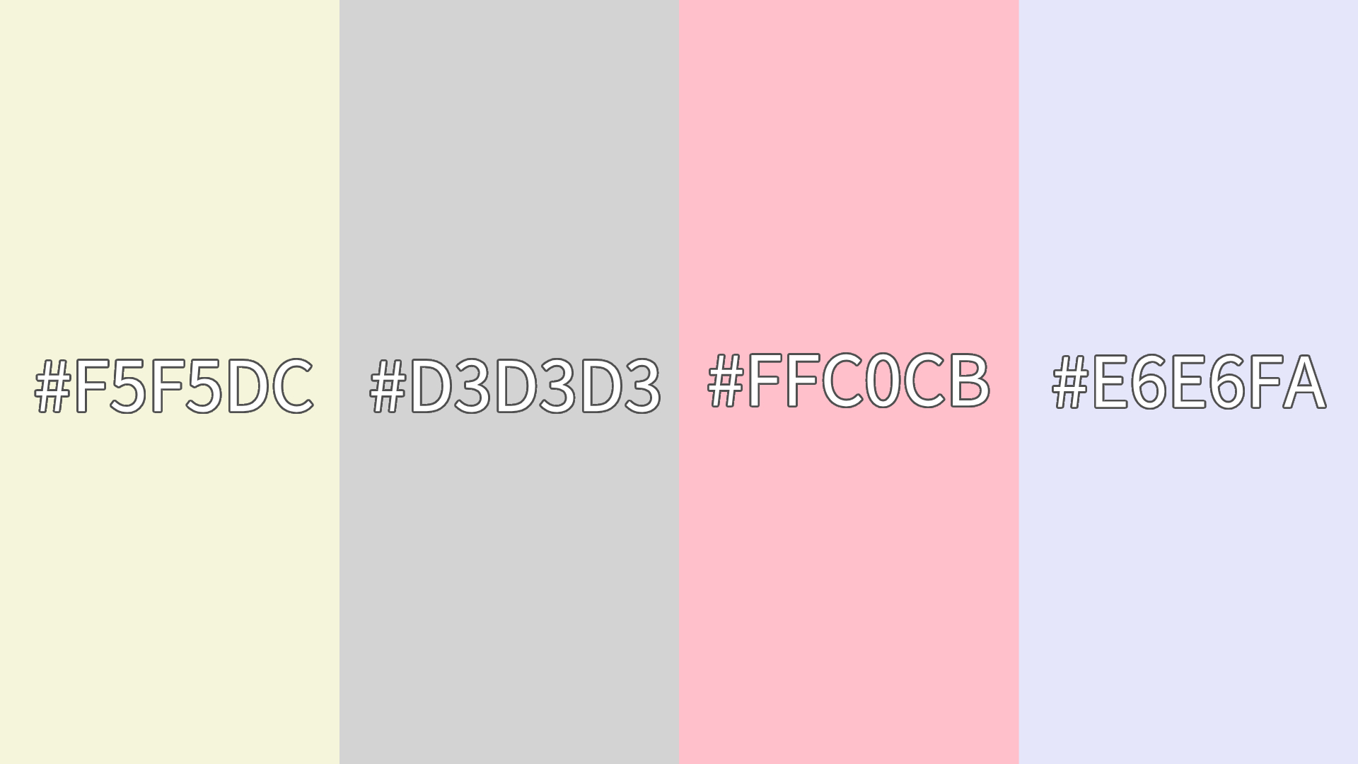 what colors go well with light pink