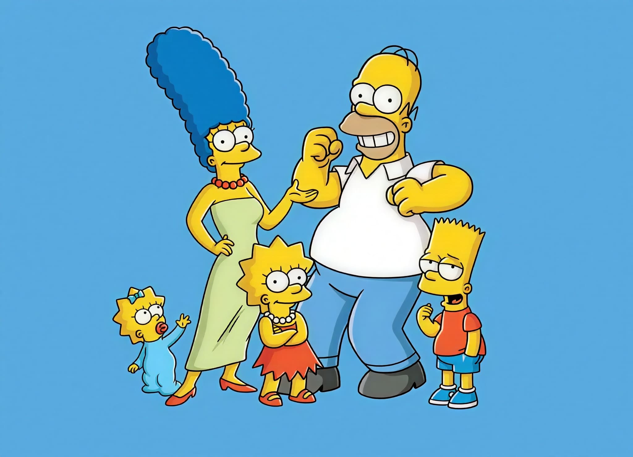 yellow cartoon character The Simpsons