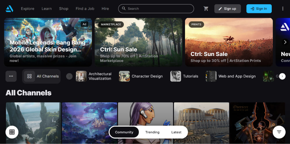 artstation sell digital art