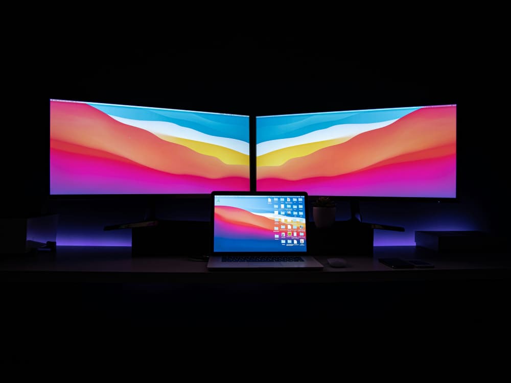color gamut in different screen
