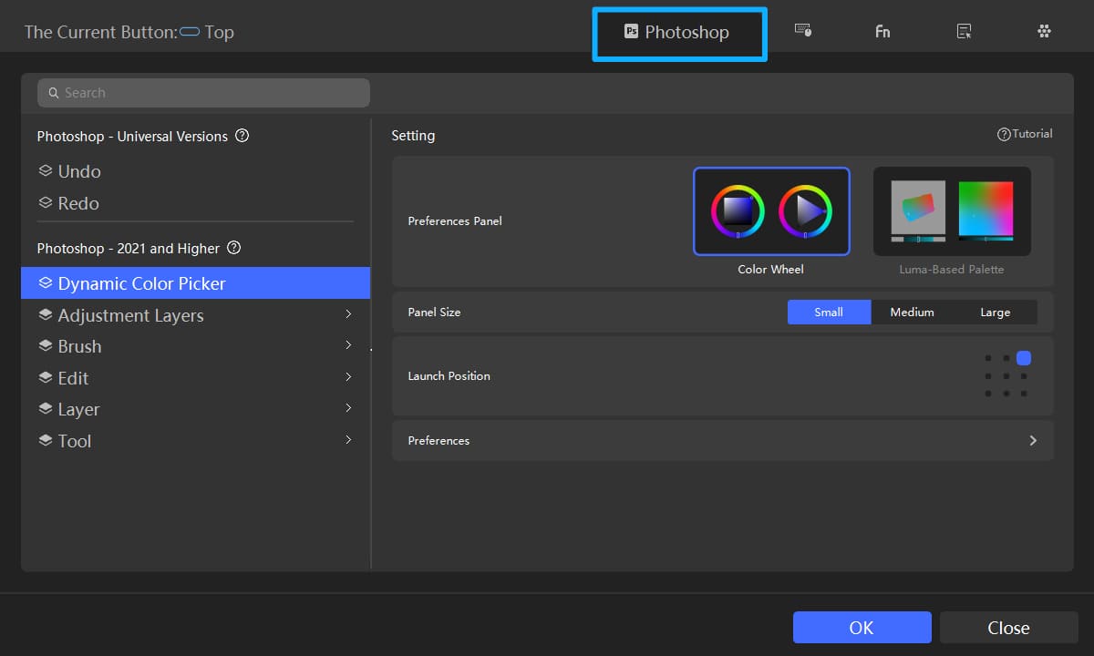 Dynamic Color Picker Photoshop