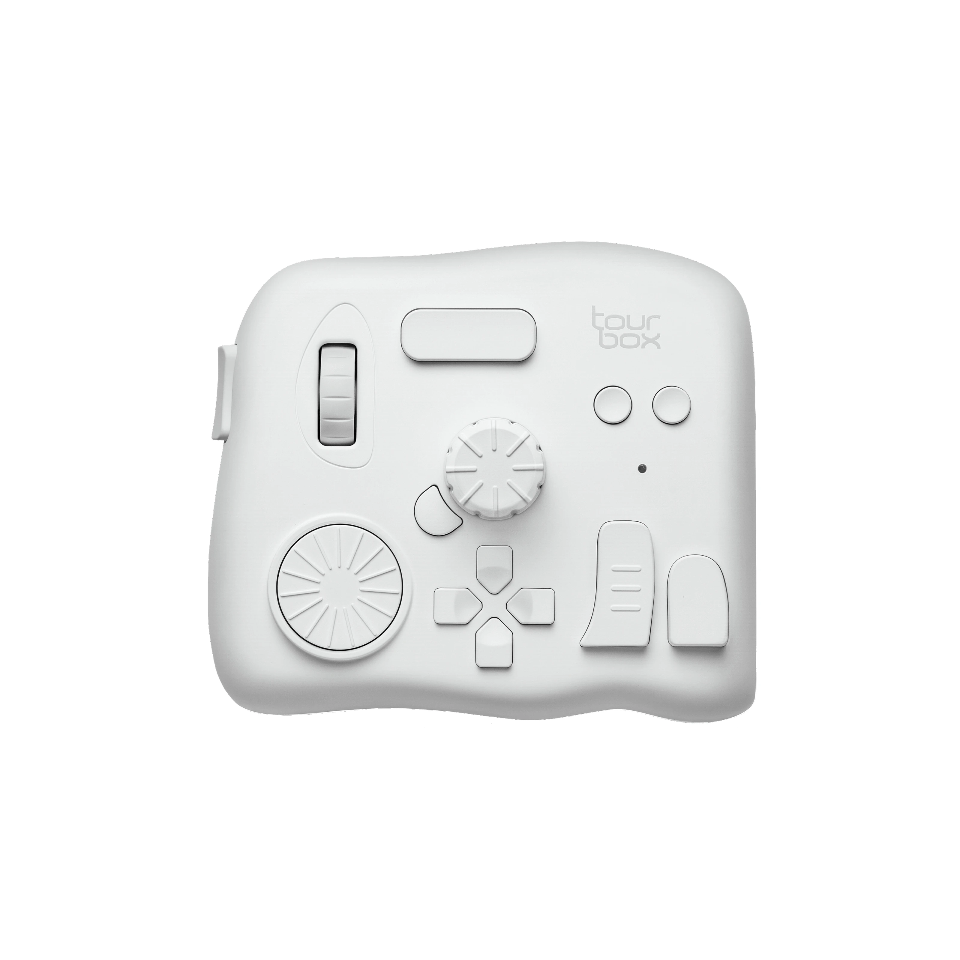 TourBox Elite ホワイト TourBox Elite - High-End Bluetooth Console for Professional