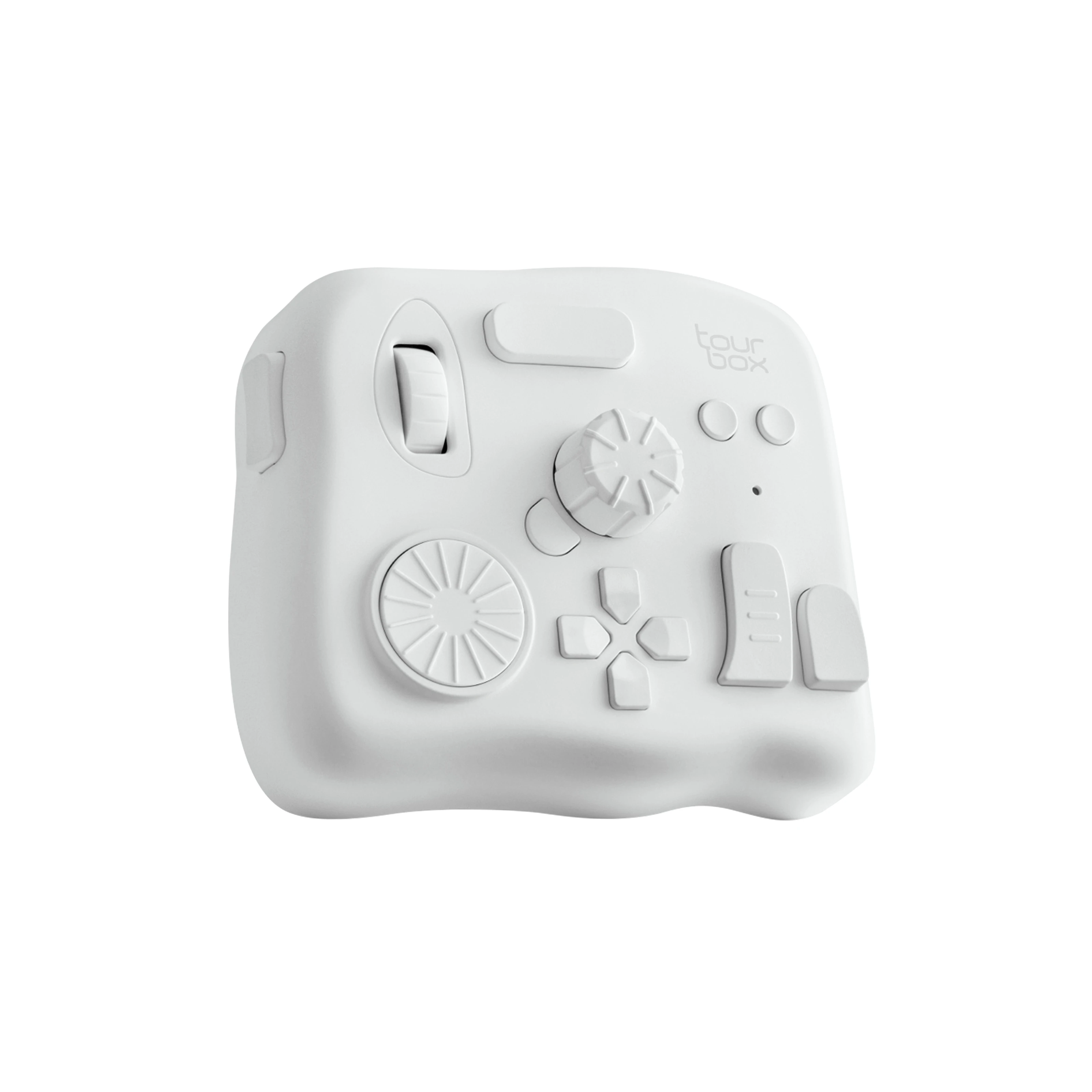 TourBox Elite ホワイト TourBox Elite - High-End Bluetooth Console for Professional