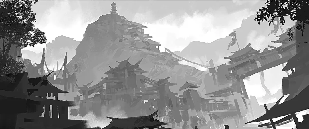 how to draw atmospheric perspective