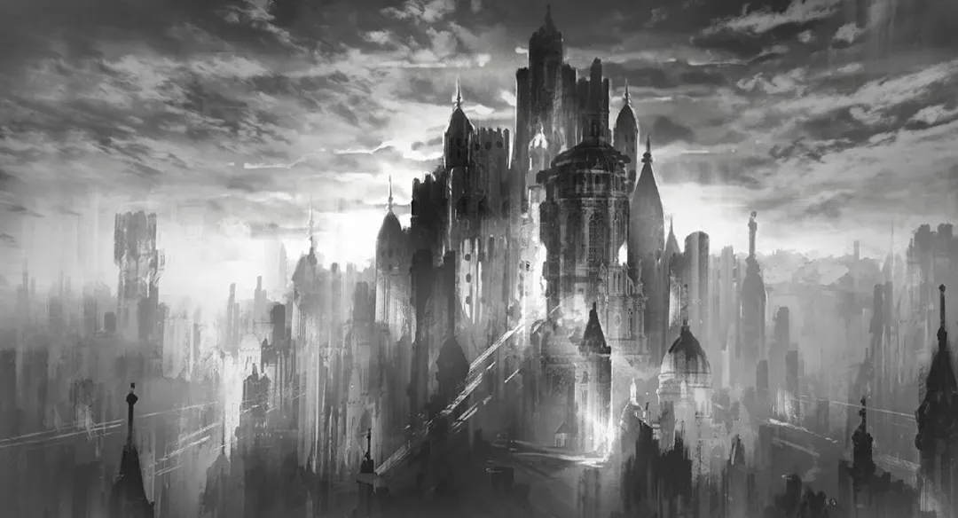 how to draw contrast in landscape painting