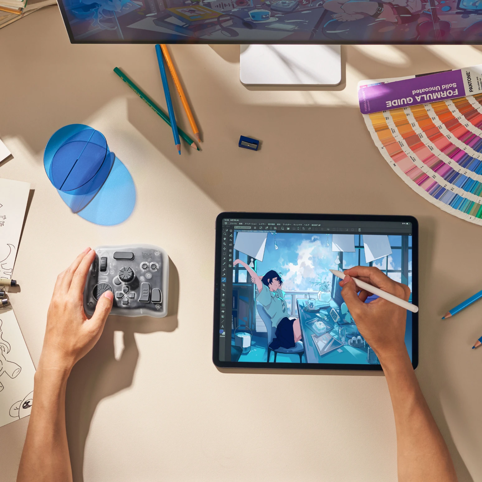 TourBox Elite Plus - The First iPad-Compatible Creative Console