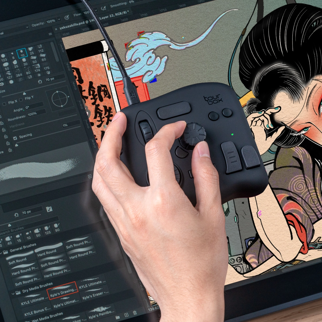 TourBoxーーデジタルクリエイターの必需品、No.1左手デバイス