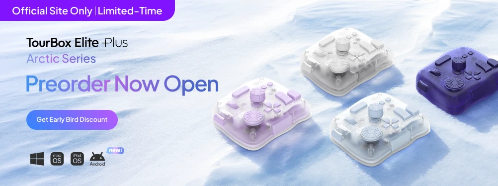 TourBox Elite Plus - The First iPad-Compatible Creative Console