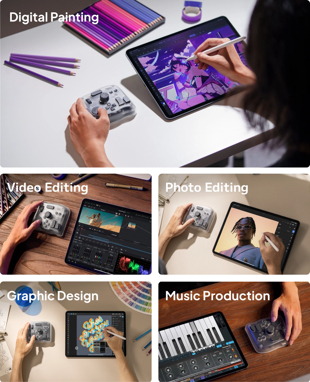 その他 Tour Box Elite Plus TourBox Elite Plus - The First iPad-Compatible Creative