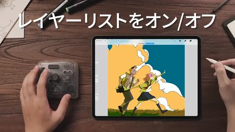 TourBox Elite Plusーー待望のiPad対応機種。世界初、iPadひとつ