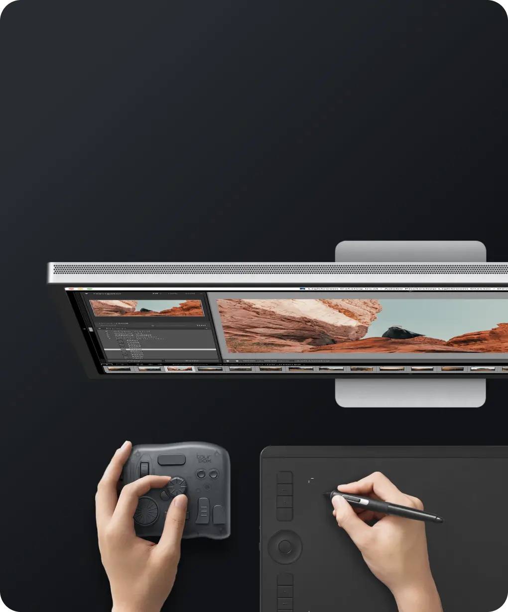 TourBox Elite - High-End Bluetooth Console for Professional