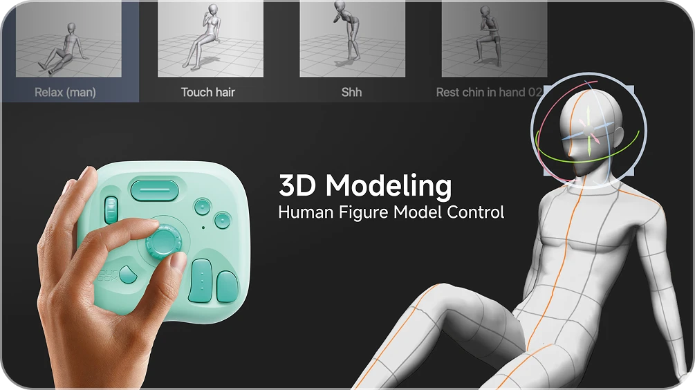 TourBox Lite - The Most Affordable & Lightweight Model for